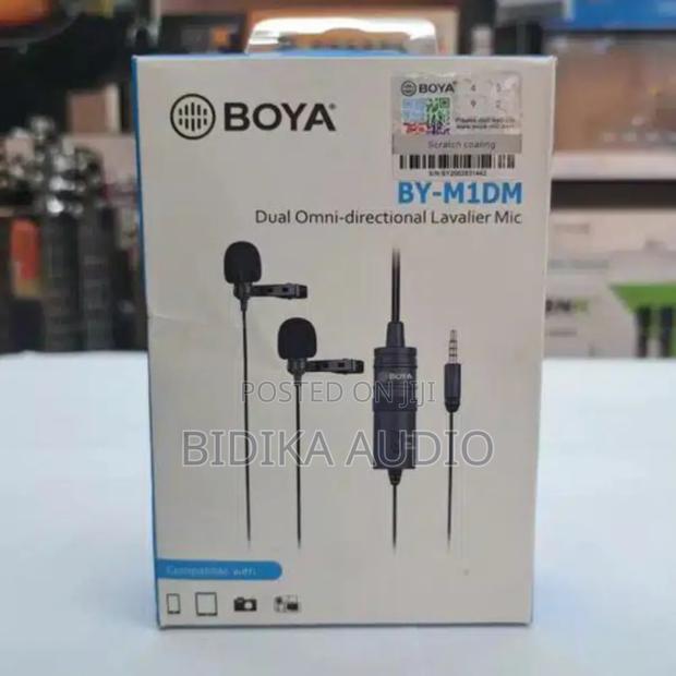 Boya Bym1dm Dual Corded Microphone