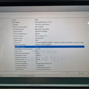 Laptop Dell XPS 13 9310 16GB Intel Core I7 SSD 512GB