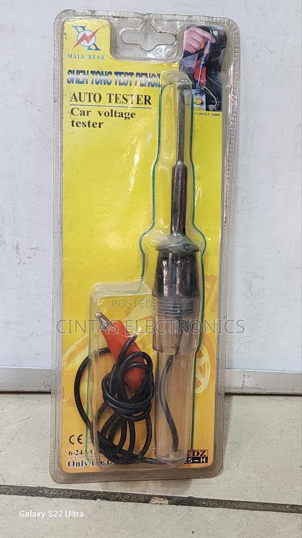 Male Bear Car Voltage Tester/ Auto Tester