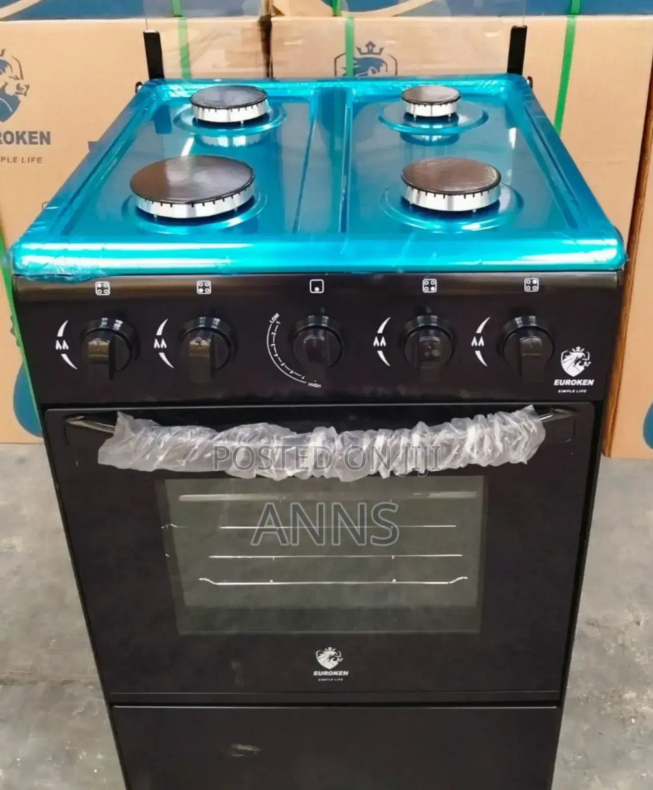 Euroken 4 Burner Standing Cooker