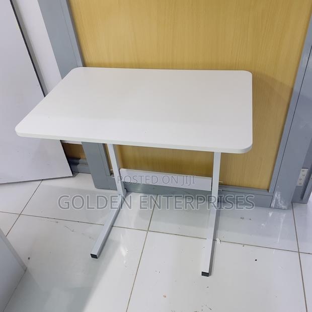 White Multipurpose Home Height Adjustable Laptop Table