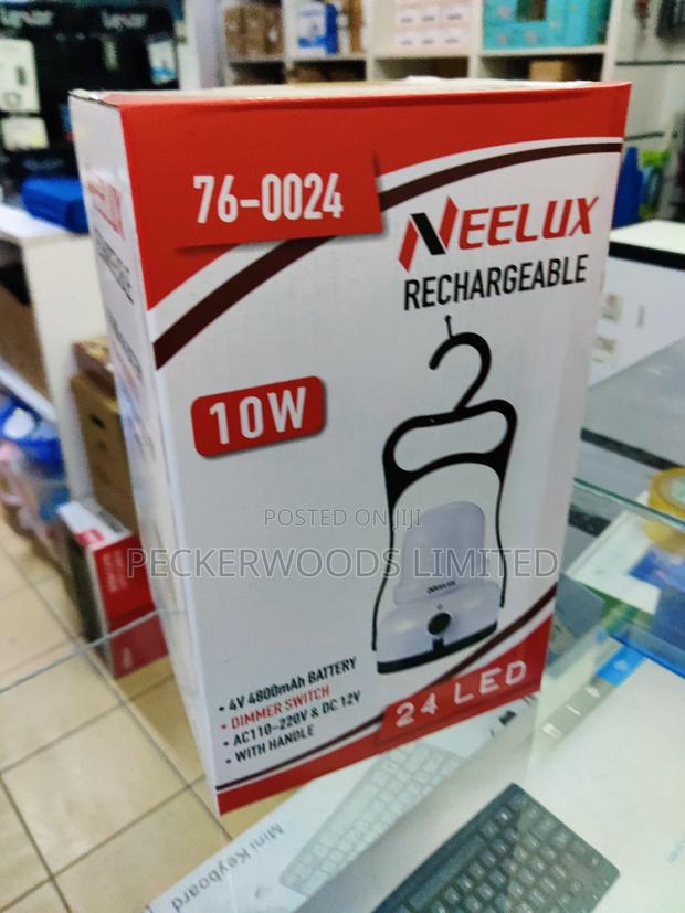 Neelux Rechargeable Lamp Emergency Light 4800mah Battery