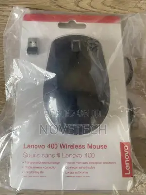 Lenovo 400 Wireless Optical Mouse USB Laptop PC Black.PNG