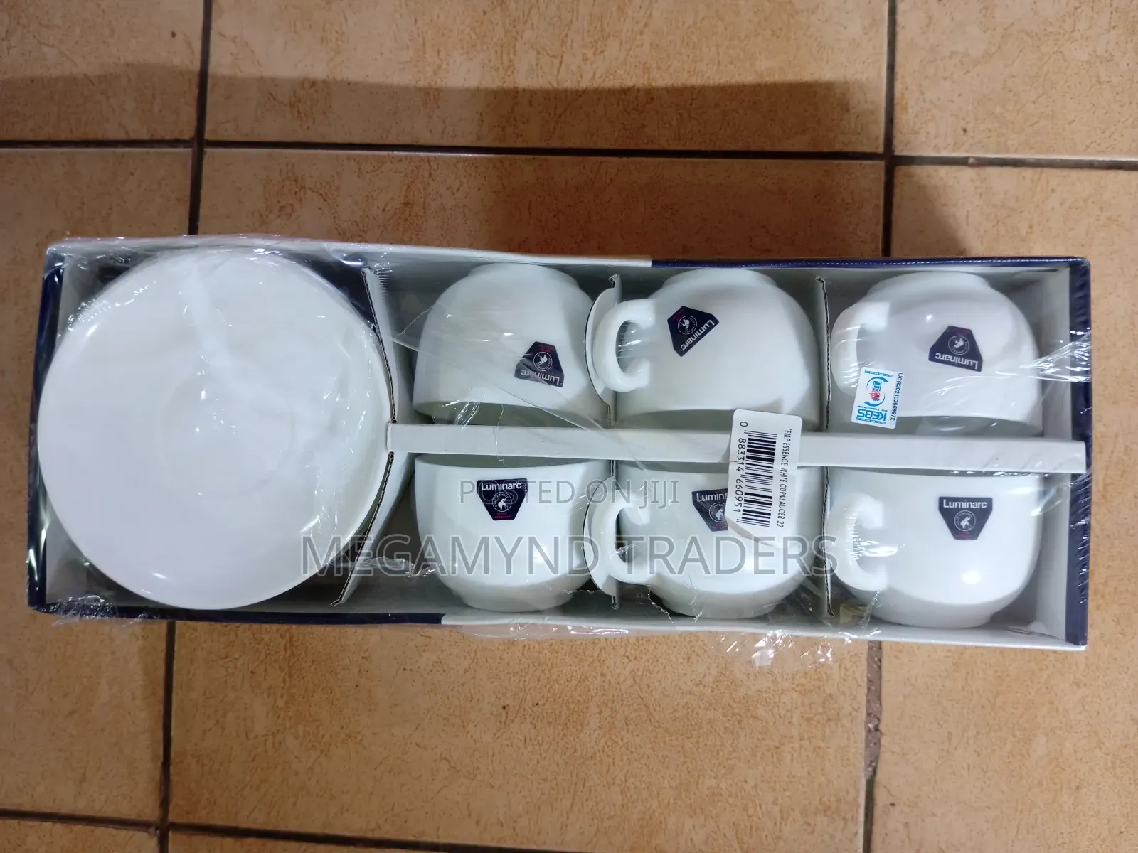 Luminarc Coffee Cup and Saucer/Cuppuccion Coffee Cups 220ml