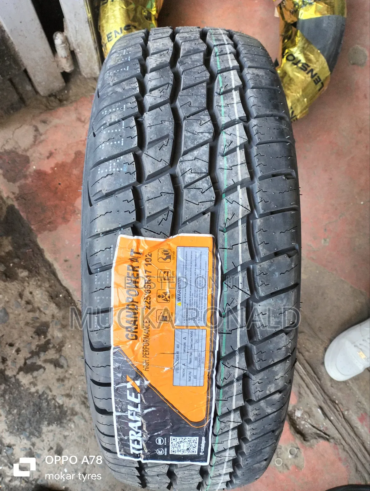 225/65r17 Teraflex Tyre a/T