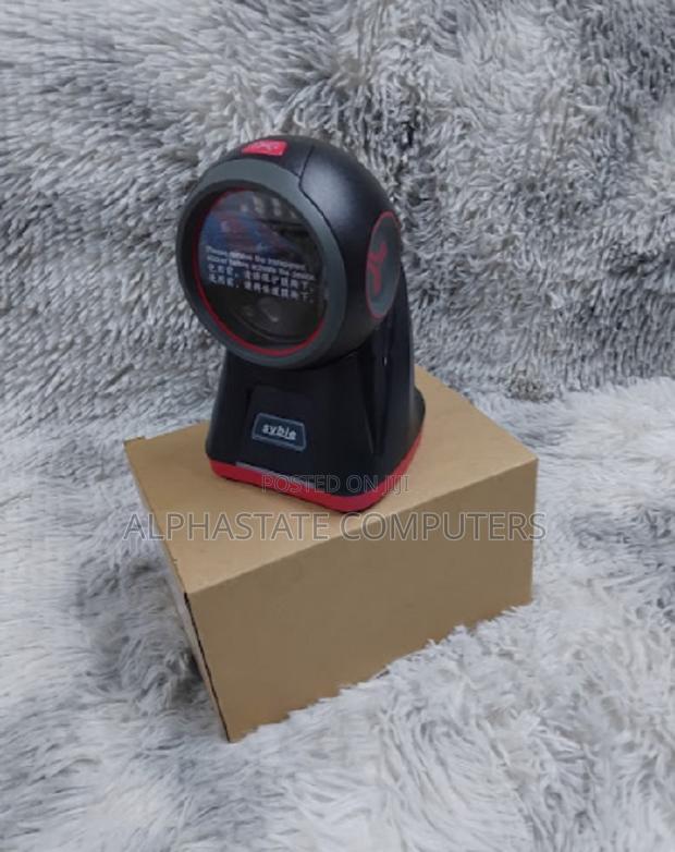 APPROVED XB-8602 2D Barcode Scanner Table Mount>Round - main view