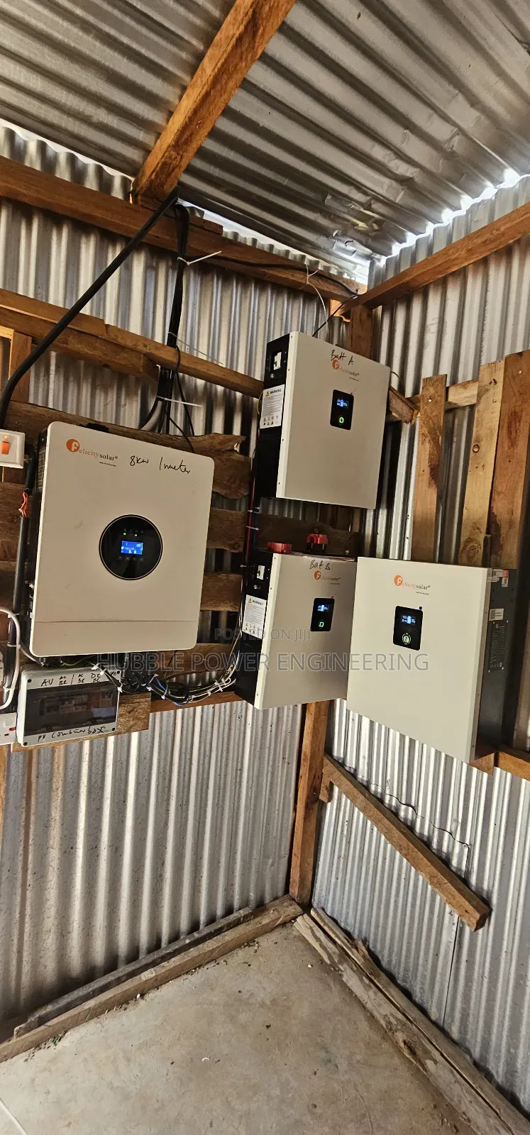 8kw Hybrid Inverter|620w *12pcs Panels|5kwh Lithium*3pcs