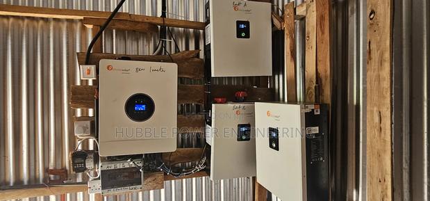 8kw Hybrid Inverter|620w *12pcs Panels|5kwh Lithium*3pcs