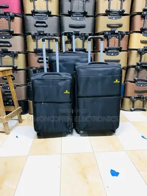 3 in 1 Fabric Luxurious Suitcase Briefcase Travel