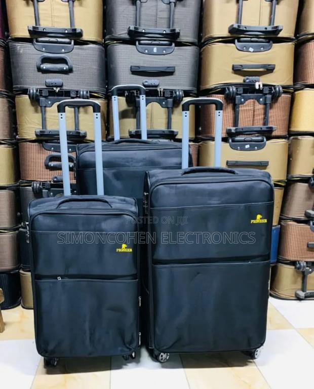 3 in 1 Fabric Luxurious Suitcase Briefcase Travel - thumbnail 2