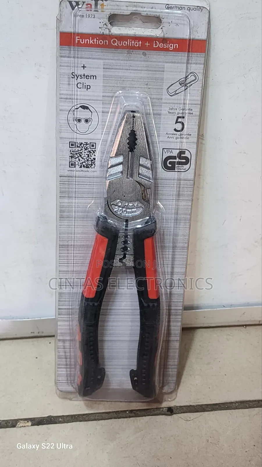 Wart Linemen's Pliers