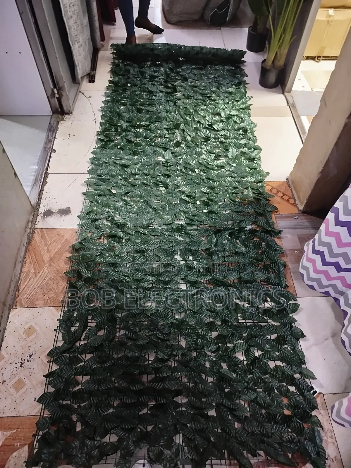Artificial Leafy 1 by 3M Balcony Fence