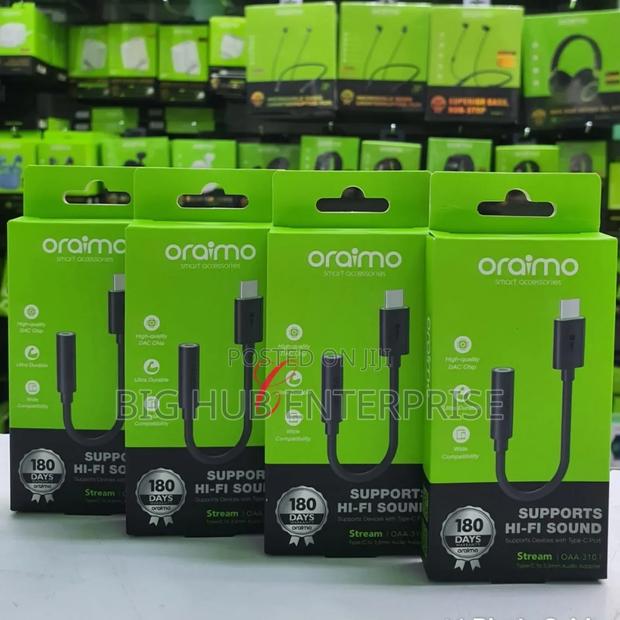 Oraimo Stream OAA-310 *Type C to 3.5mm* Audio Adapters - main view