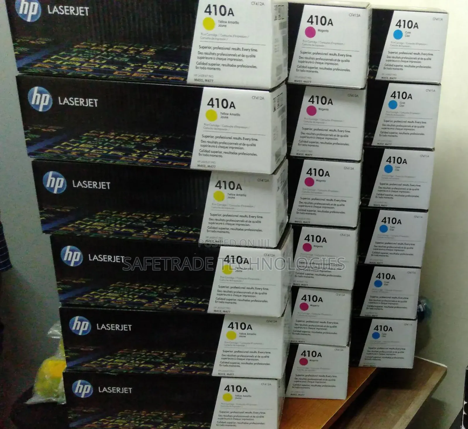 Hp 410A Colors Toners