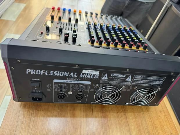 Pevpro VX80 8 Channels Powered Mixer - thumbnail 3