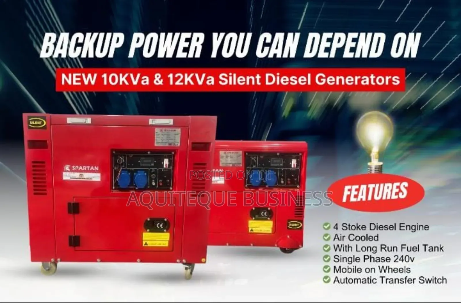 10kva Silent Diesel Generator