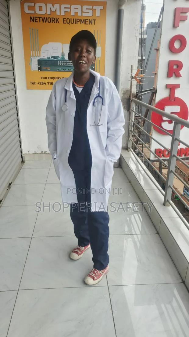 White Dustcaots/ Labcoats - main view