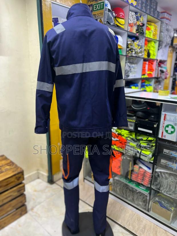 Reflective Engineer Suit- Jacket and Trouser - thumbnail 2