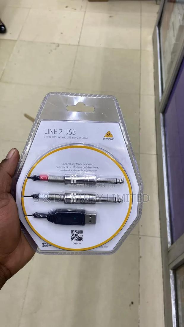 Behringer Line 2 USB Cable - main view