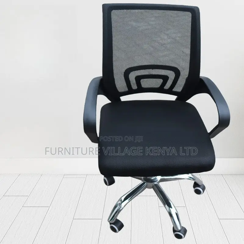 Office Desk Chairs With Armrest, Roller Wheels
