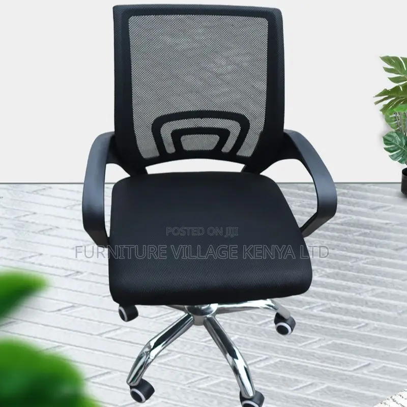 Office Desk Chairs With Armrest, Roller Wheels