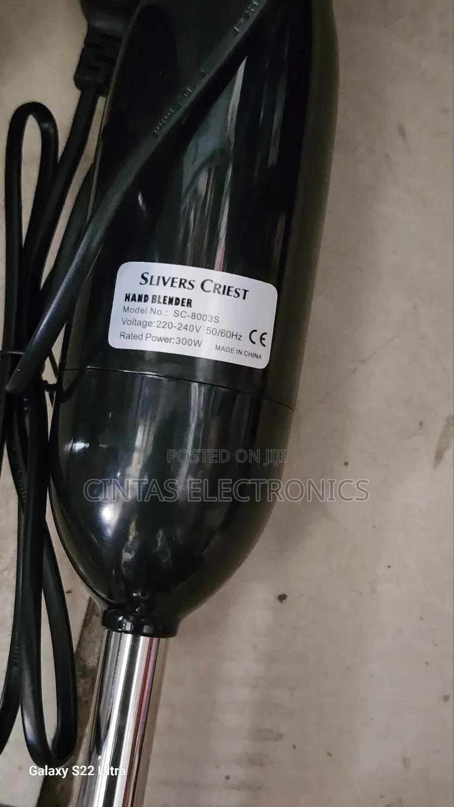 Silver Criest SC-8003S Hand Blender