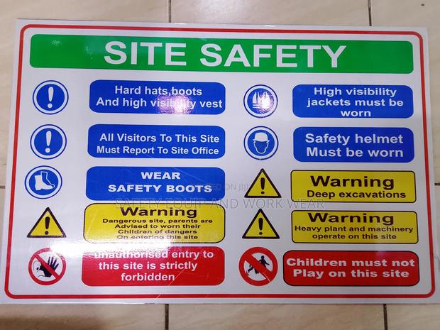 Site Safety Signage - main view
