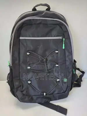 HP 15.6" Active Backpack, Black/Mint Green - 1LU22AA#ABB