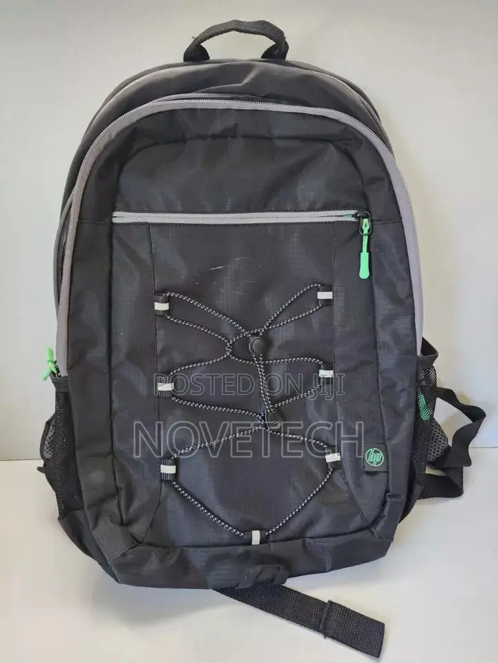 HP 15.6" Active Backpack, Black/Mint Green - 1LU22AA#ABB