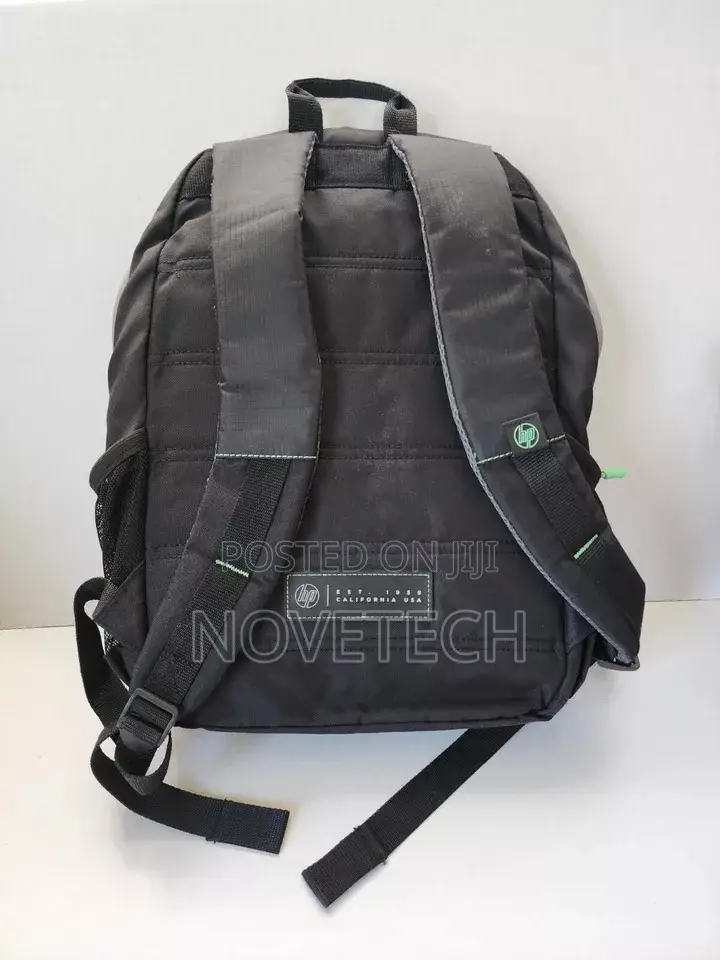 HP 15.6" Active Backpack, Black/Mint Green - 1LU22AA#ABB
