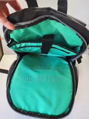 HP 15.6" Active Backpack, Black/Mint Green - 1LU22AA#ABB