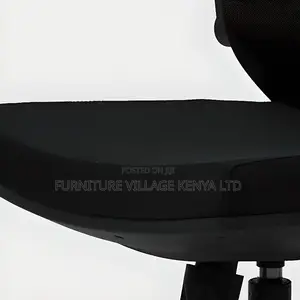 High-Back Executive Orthopedic Seat in Black