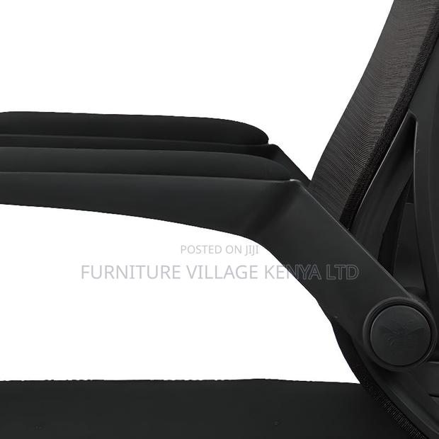 High-Back Executive Orthopedic Seat in Black - thumbnail 5