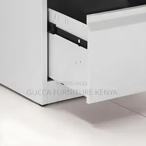Cabinets:4-Drawer Contemporary Metal File Organizer