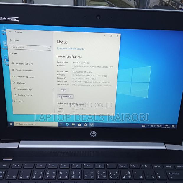 Laptop HP 430 G5 8GB Intel Core I5 SSD 256GB - thumbnail 3