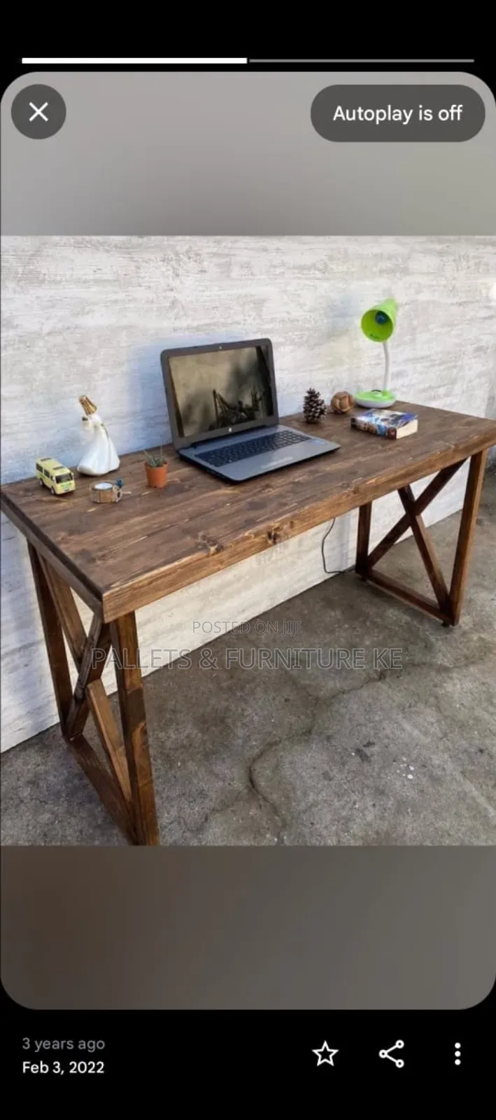 Farmhouse Pallet Desk