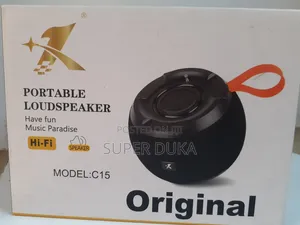 Original C15 Bluetooth Loud Speaker.Rechargeable.Fm.Usb.Aux
