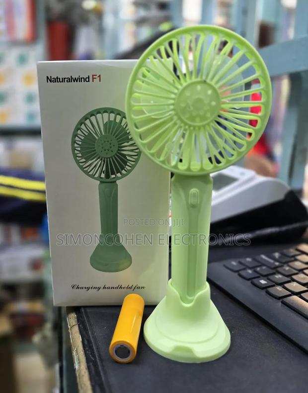Hand Held Rechargeable Mini Fan