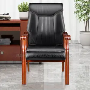 Guest Office Chair; Ergonomic Waterfall Seat