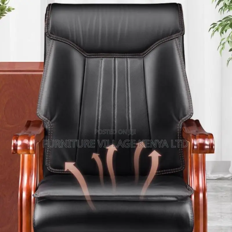 Guest Office Chair; Ergonomic Waterfall Seat