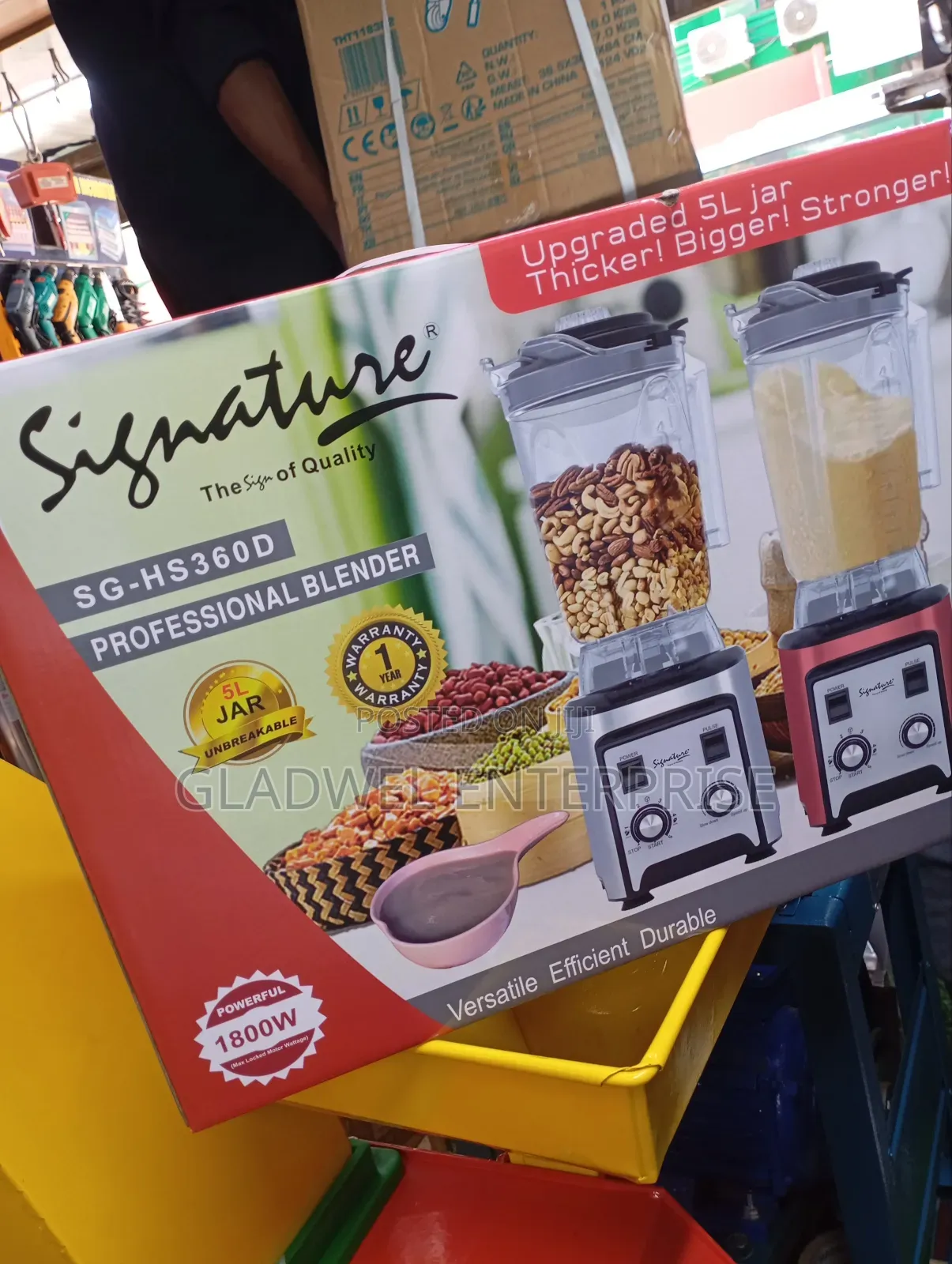 5lt Signature Commercial Blender Unbreakable Jug