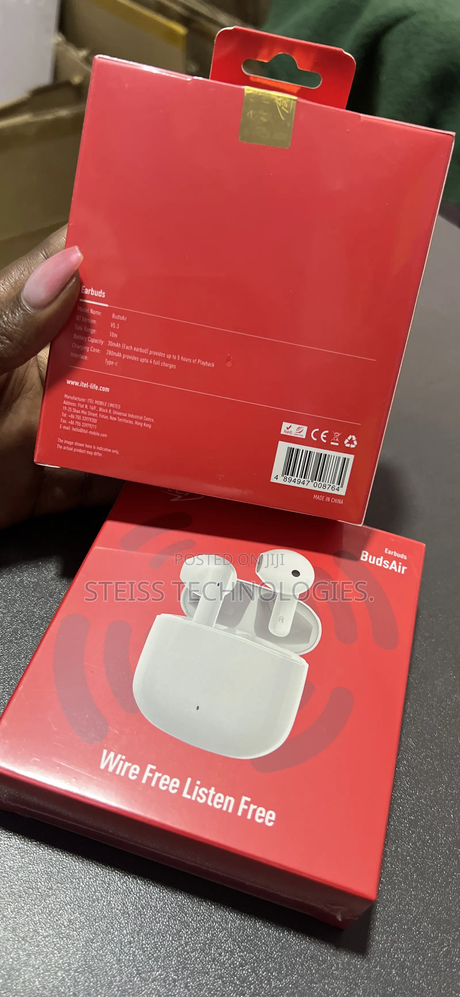 Itel Buds Air Wireless Headsets.