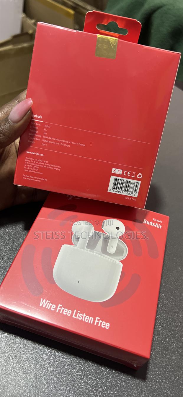 Itel Buds Air Wireless Headsets. - main view