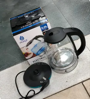 2ltrs Nunix Electric Kettle - Glass Kettle