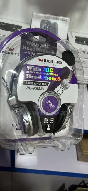 Weile Wired Headphones With Mic