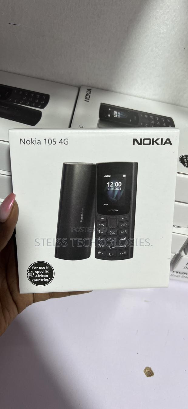 New Nokia 105 4G Blue - main view