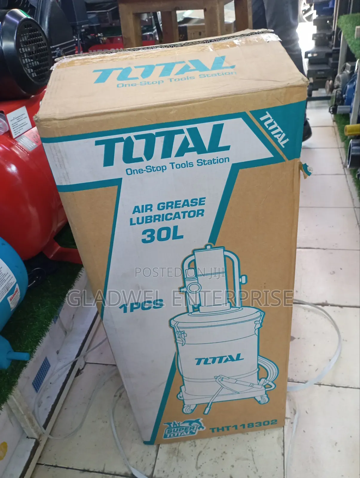Air Grease Lubricator 30l /Grease Bucket