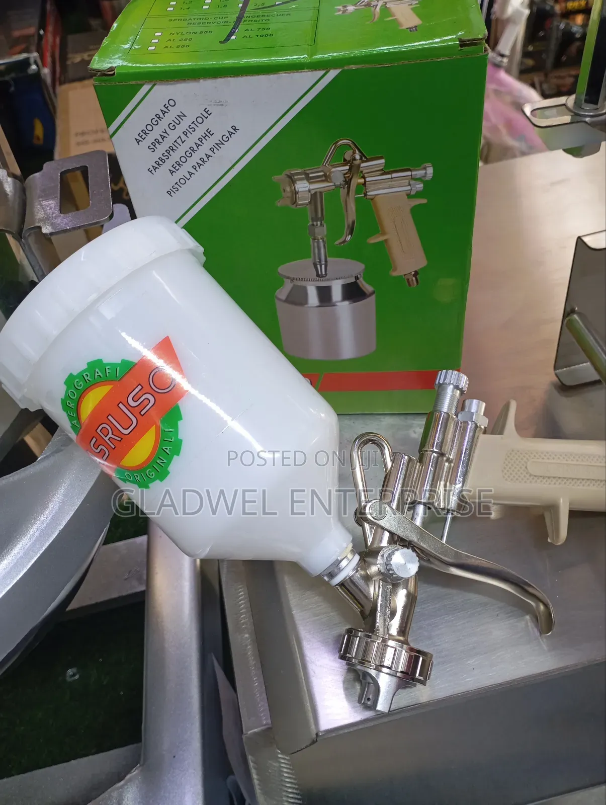 Manual Spray Gun That Uses Compressor