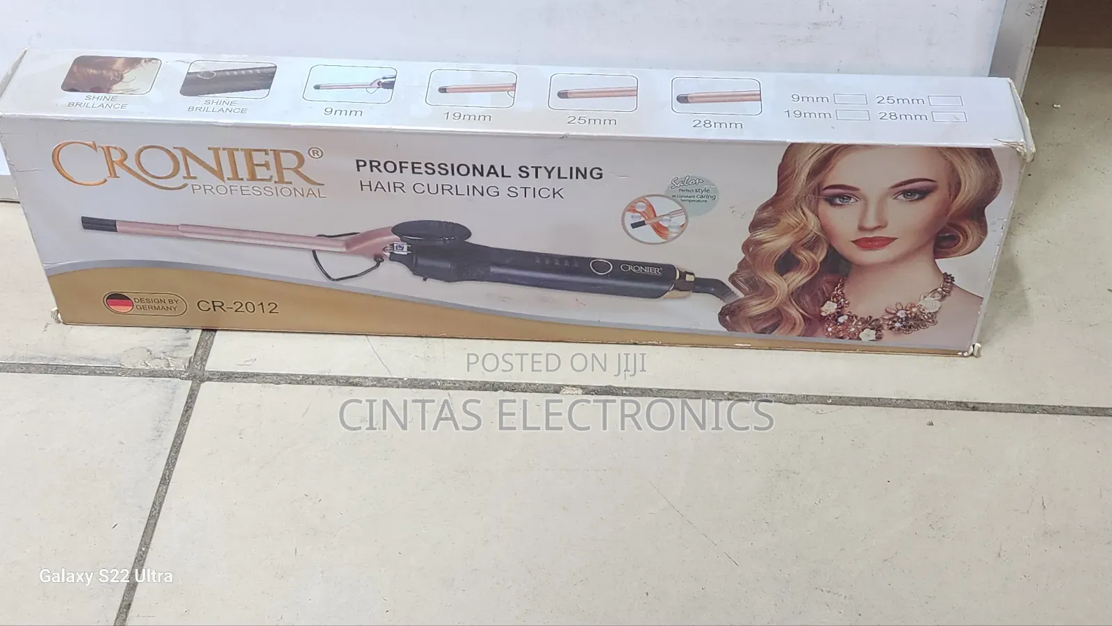 Cronier Cr-2012 Hair Curling Stick