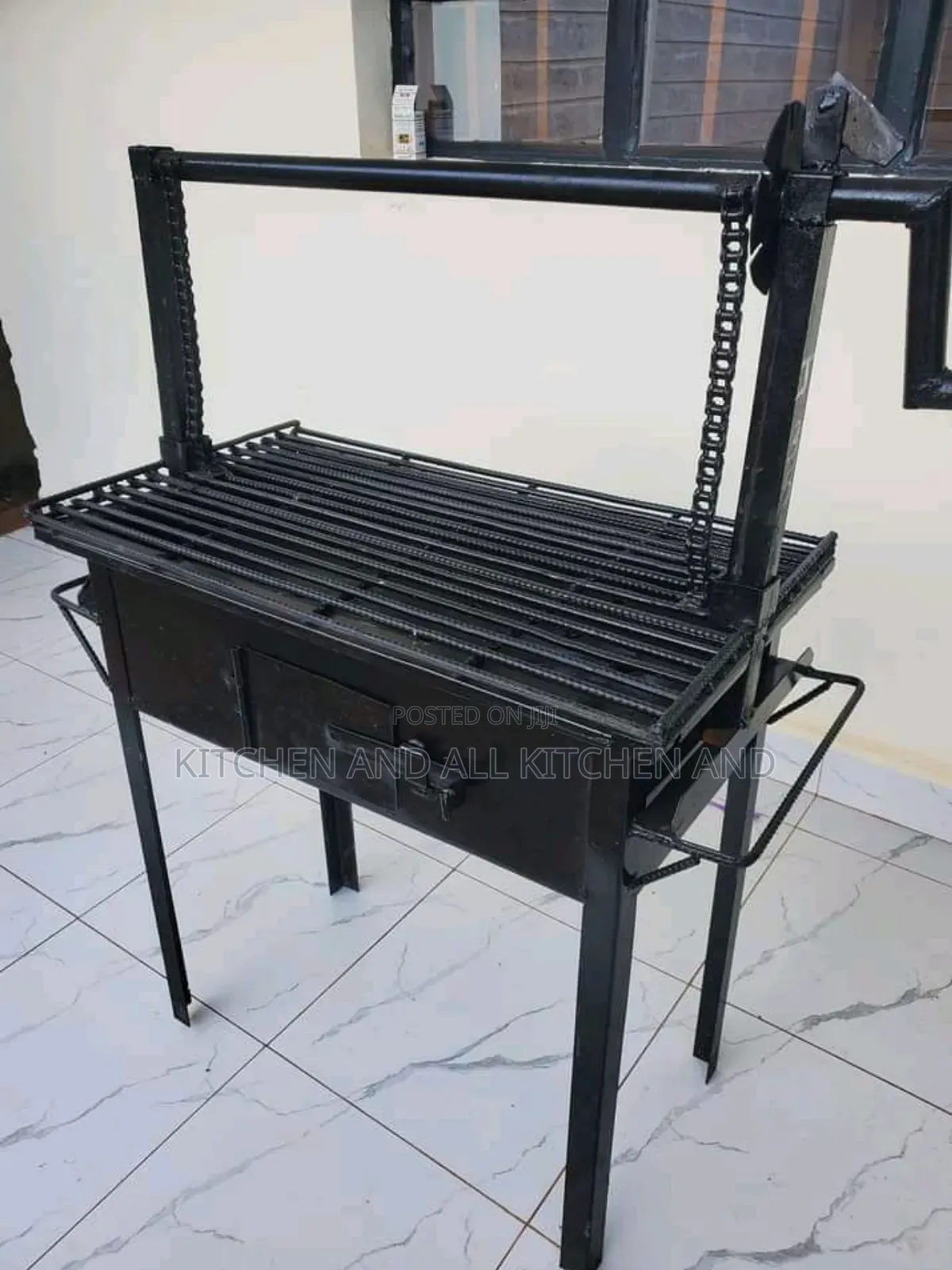 Adjustable Mild Steel BBQ Choma Grill